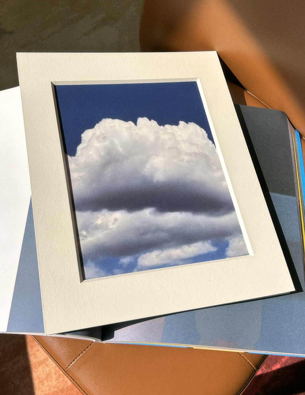 1:04:51 PM Limited Edition Cloud Art - Cloud Art Print - Puleun Blue