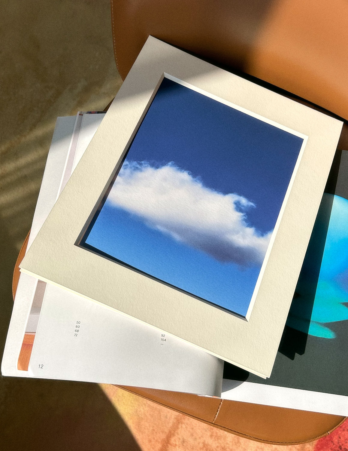 2:52:43 PM Limited Edition Cloud Art - Cloud Art Print - Puleun Blue