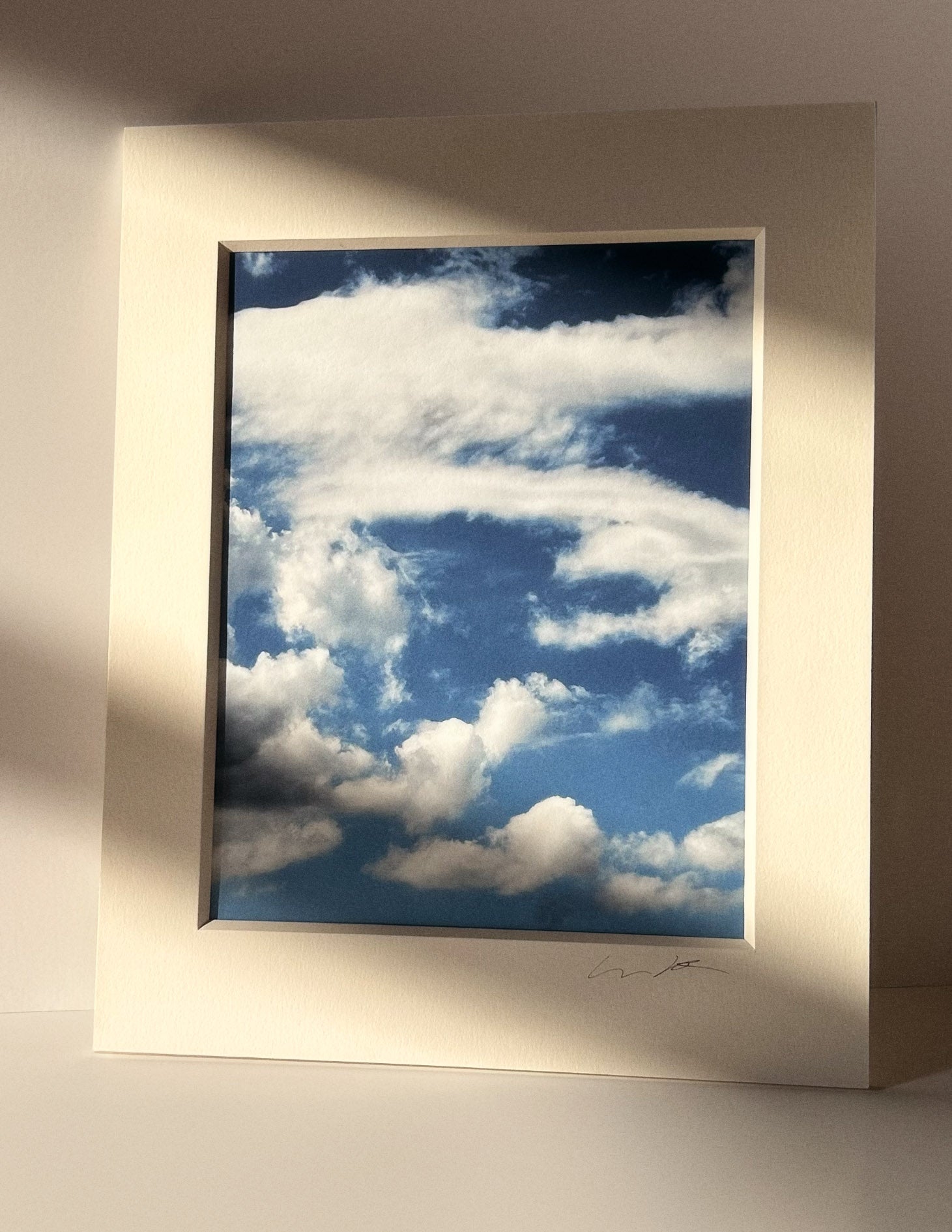 4:35:38 PM Limited Edition Cloud Art - Cloud Art Print - Puleun Blue