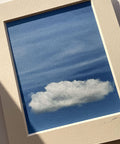 12:13:08 PM - Cloud Art Print - Puleun Blue