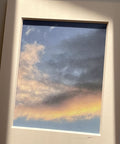 5:15:54 PM - Cloud Art Print - Puleun Blue