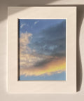 5:15:54 PM - Cloud Art Print - Puleun Blue