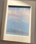 8:16:09 PM - Cloud Art Print - Puleun Blue