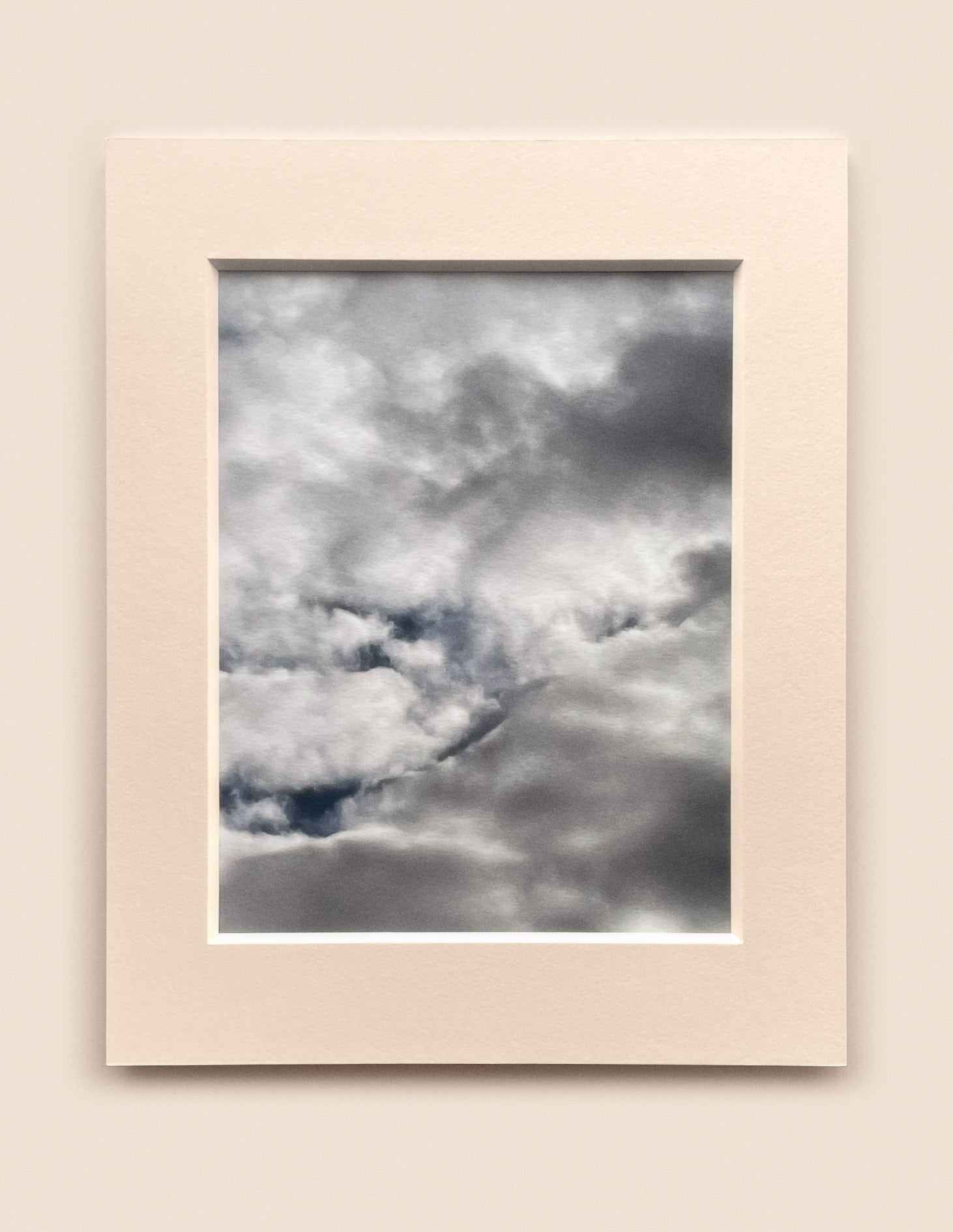 3:36:04 PM - Cloud Art Print - Puleun Blue