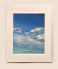 6:53:07 PM - Cloud Art Print - Puleun Blue